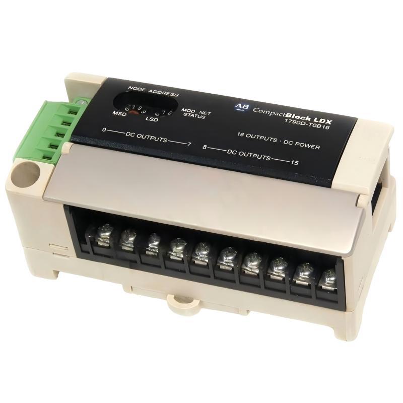 Allen Bradley 1790D-T0B16 CompactBlock LDX I/O Base Block Module