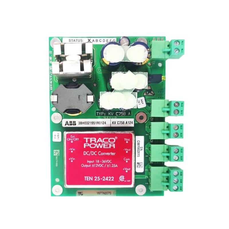 ABB KV C758 A124 3BHE021951R012