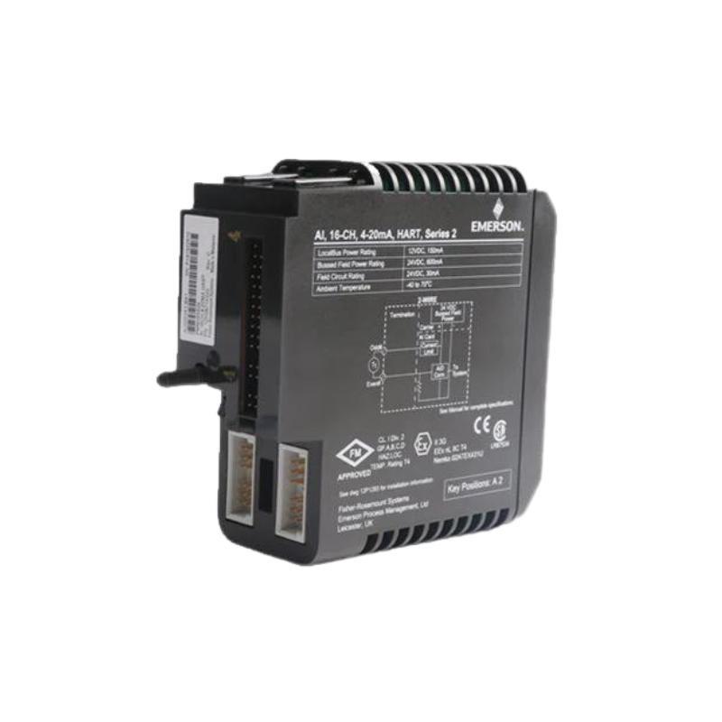 Emerson VE4003S2B9 KJ3223X1-BA1 + KJ3223X1-EA1 Input Module with Terminal Block