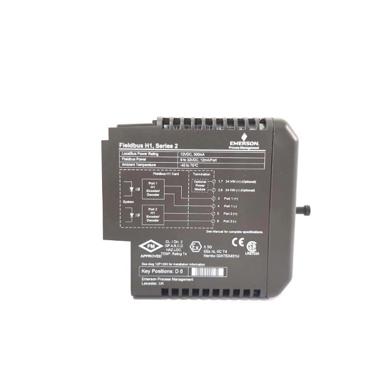 Emerson KJ3242X1-BA1 Fieldbus H