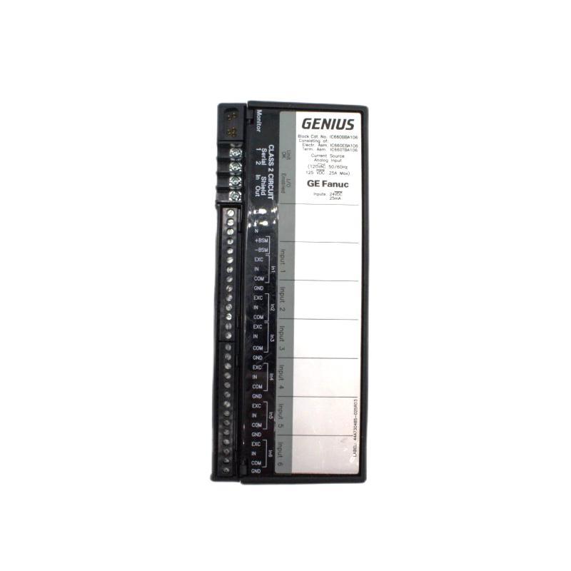 GE IC660BBA106 Current Source A